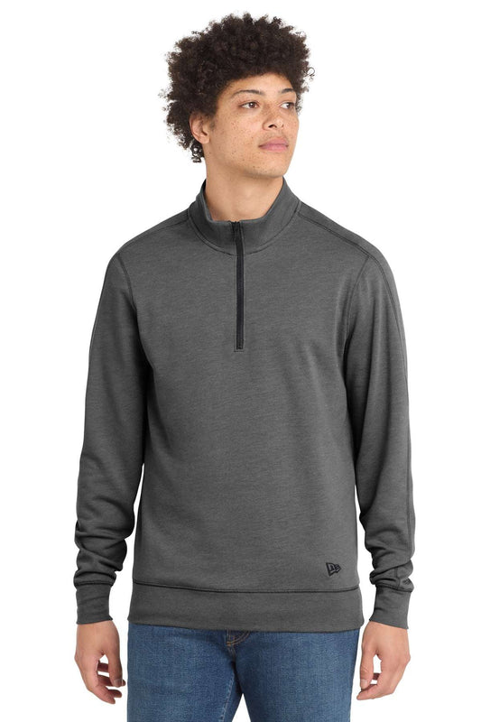 New Era Â® Tri-Blend Fleece 1/4-Zip Pullover. NEA512