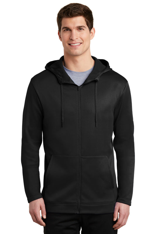 Sudadera con capucha Nike Therma-FIT de polar con cremallera completa. NKAH6259
