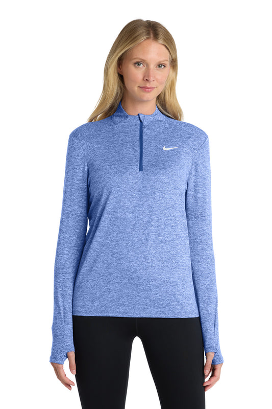 بلوزة Nike النسائية Dri-FIT Element بسحاب نصفي NKDH4951