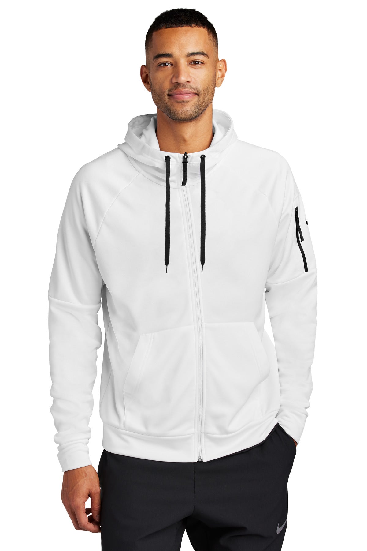 Sudadera con capucha Nike Therma-FIT de polar con bolsillo y cremallera completa NKFD9859