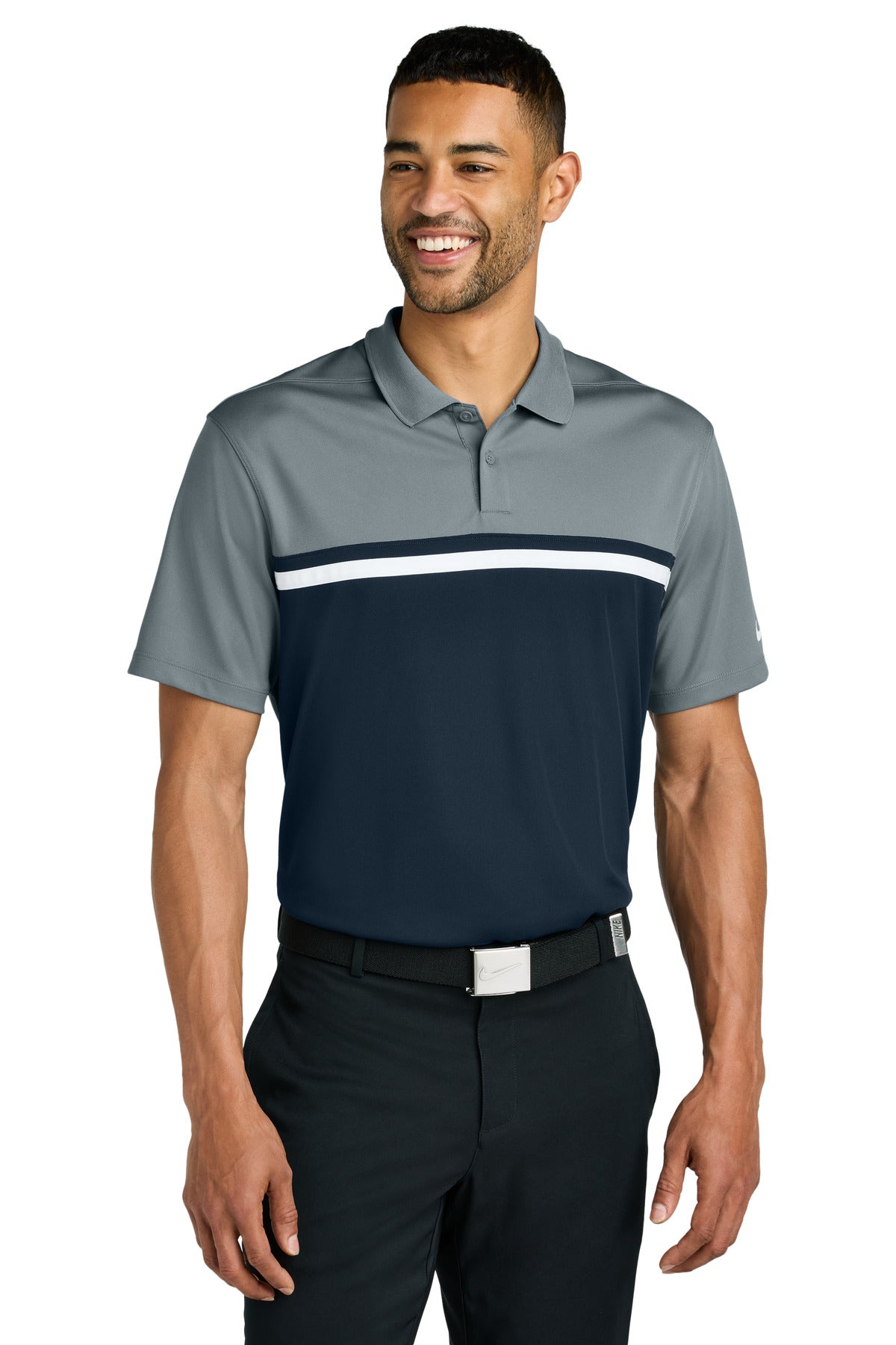 قميص بولو Nike Dri-FIT Victory Colorblock NKFQ3968