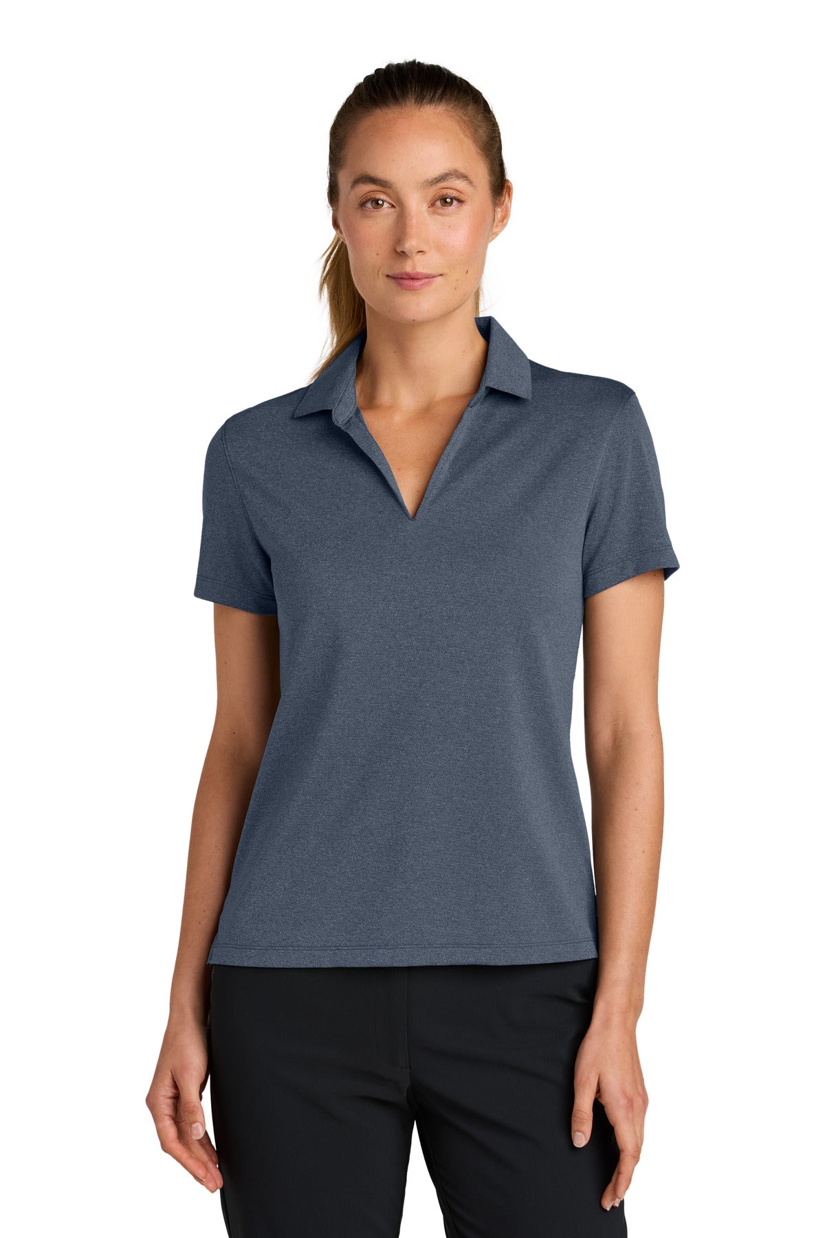 قميص بولو نايكي Dri-FIT Smooth Heather للسيدات NKFQ4793