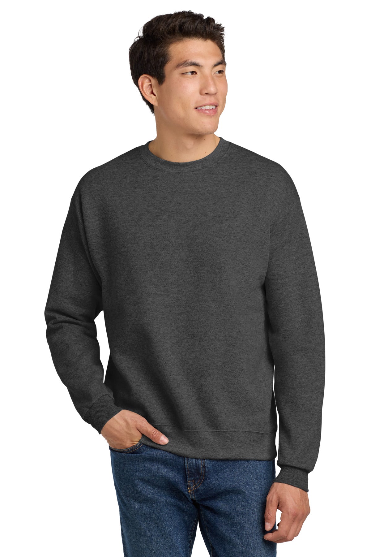 Sudadera de cuello redondo Hanes® - EcoSmart®. P160