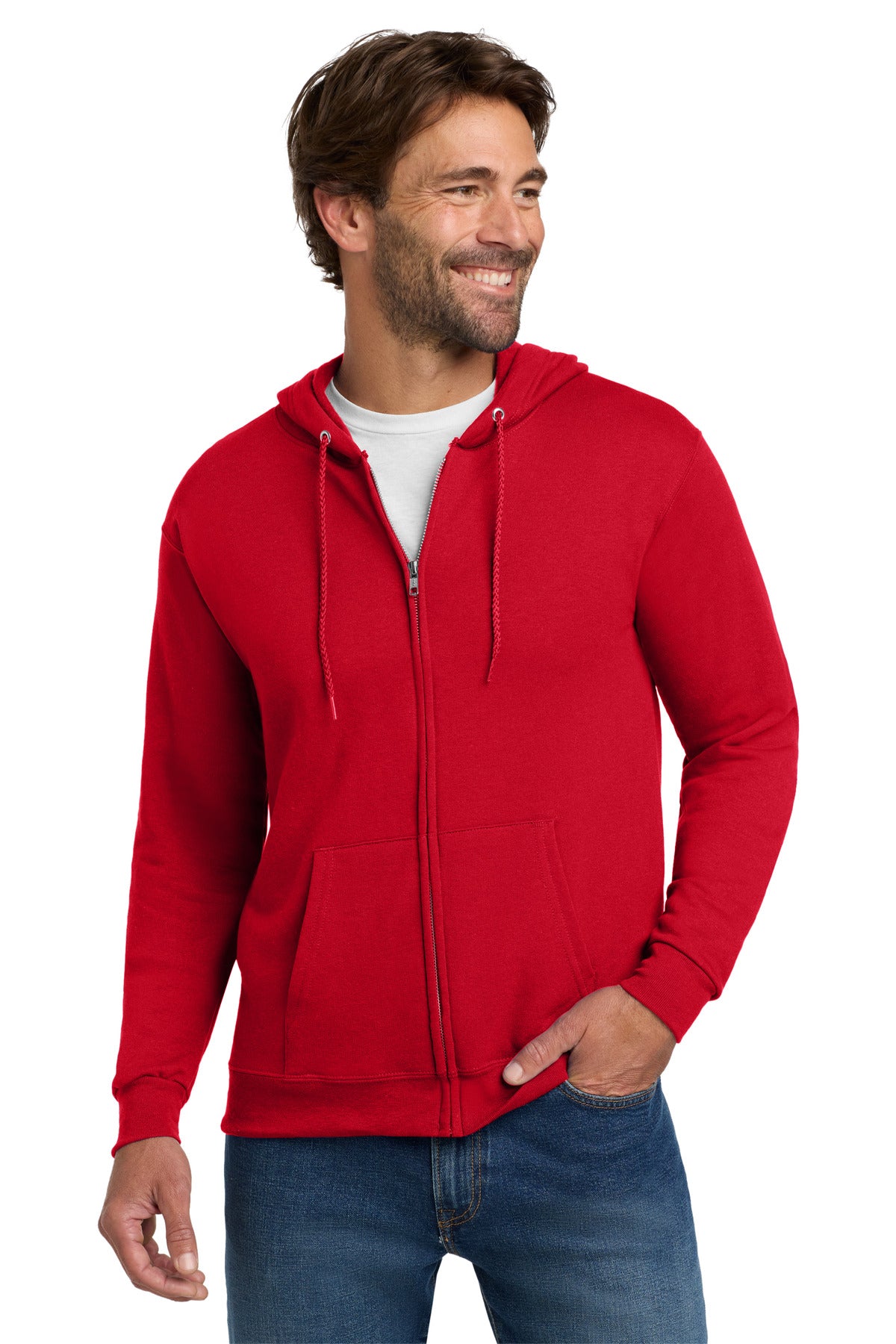 Sudadera con capucha y cremallera completa EcoSmart® de Hanes®. P180
