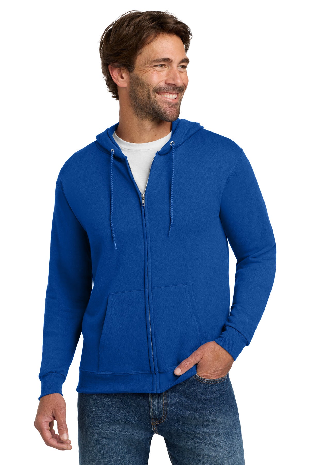 Sudadera con capucha y cremallera completa EcoSmart® de Hanes®. P180