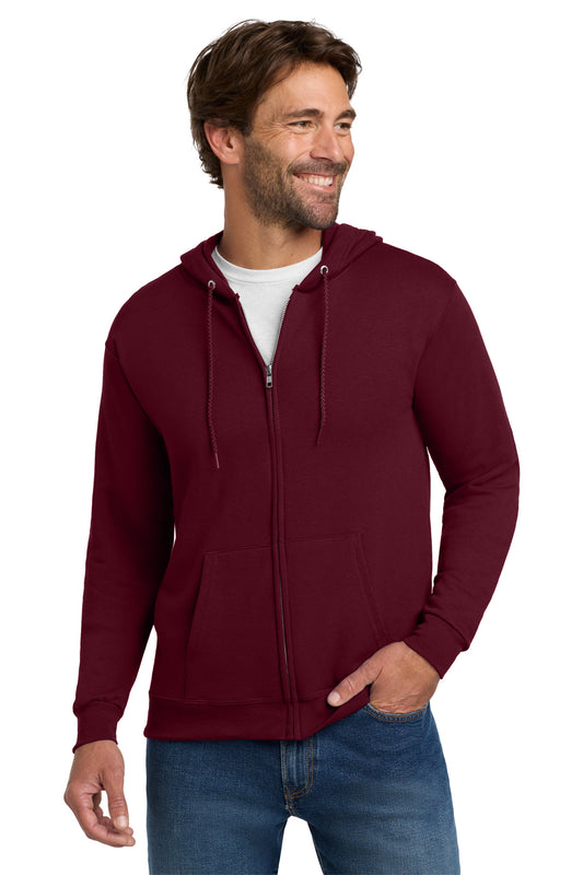 Sudadera con capucha y cremallera completa EcoSmart® de Hanes®. P180