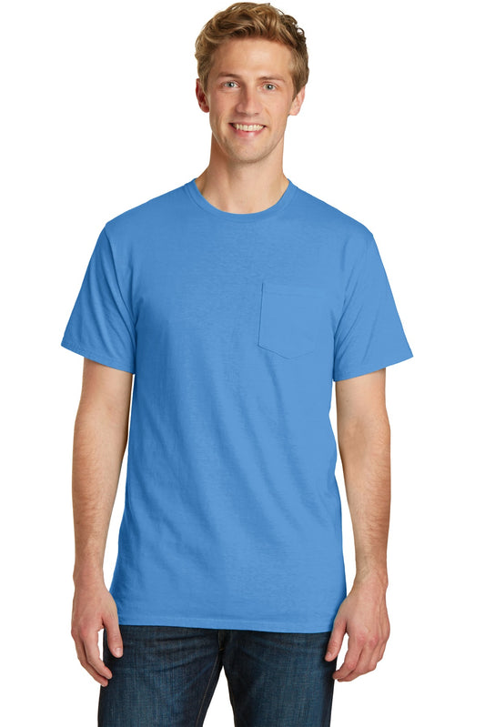 Port & Coâ„¢ Beach WashÂ® Garment-Dyed Pocket Tee.  PC099P