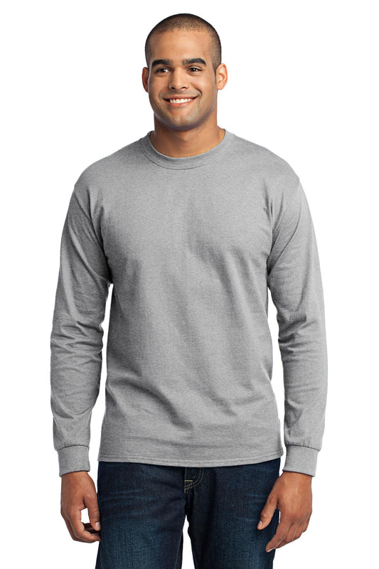 Port & Coâ„¢ Tall Long Sleeve Core Blend Tee. PC55LST