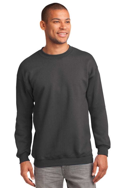 Port & Coâ„¢ Tall Essential Fleece Crewneck Sweatshirt. PC90T