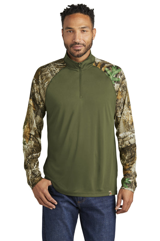 Russell Outdoorsâ„¢ RealtreeÂ® Colorblock Performance 1/4-Zip RU152