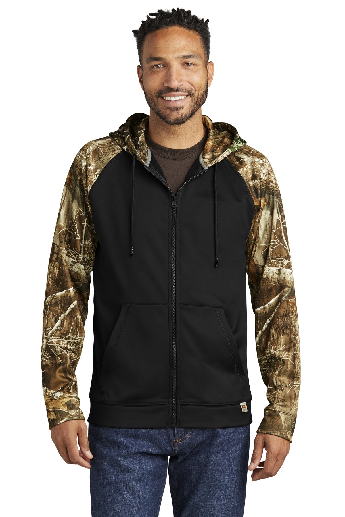 Russell Outdoorsâ„¢ RealtreeÂ® Performance Colorblock Full-Zip Hoodie RU452
