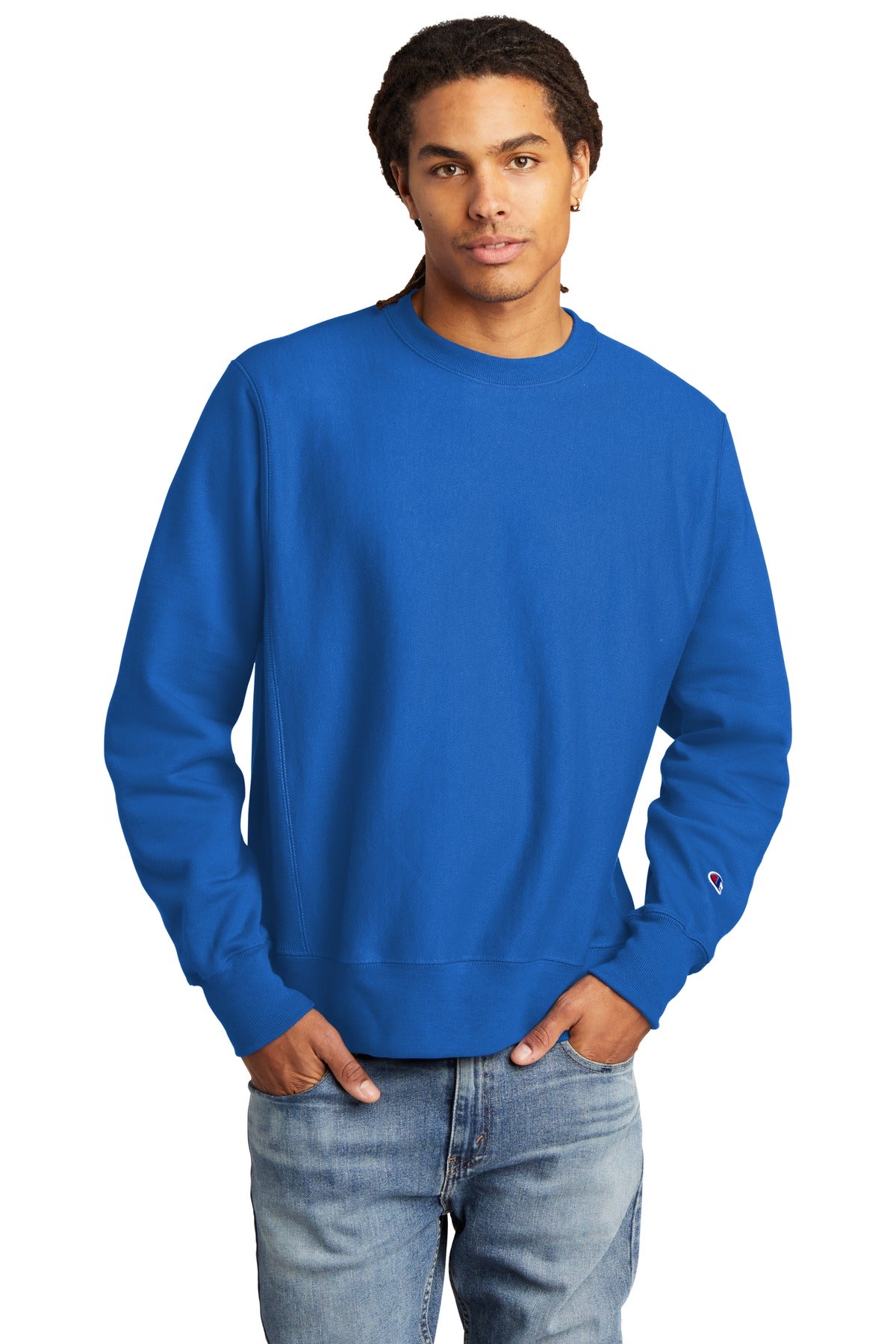 سويت شيرت Champion® Reverse Weave® برقبة دائرية S149