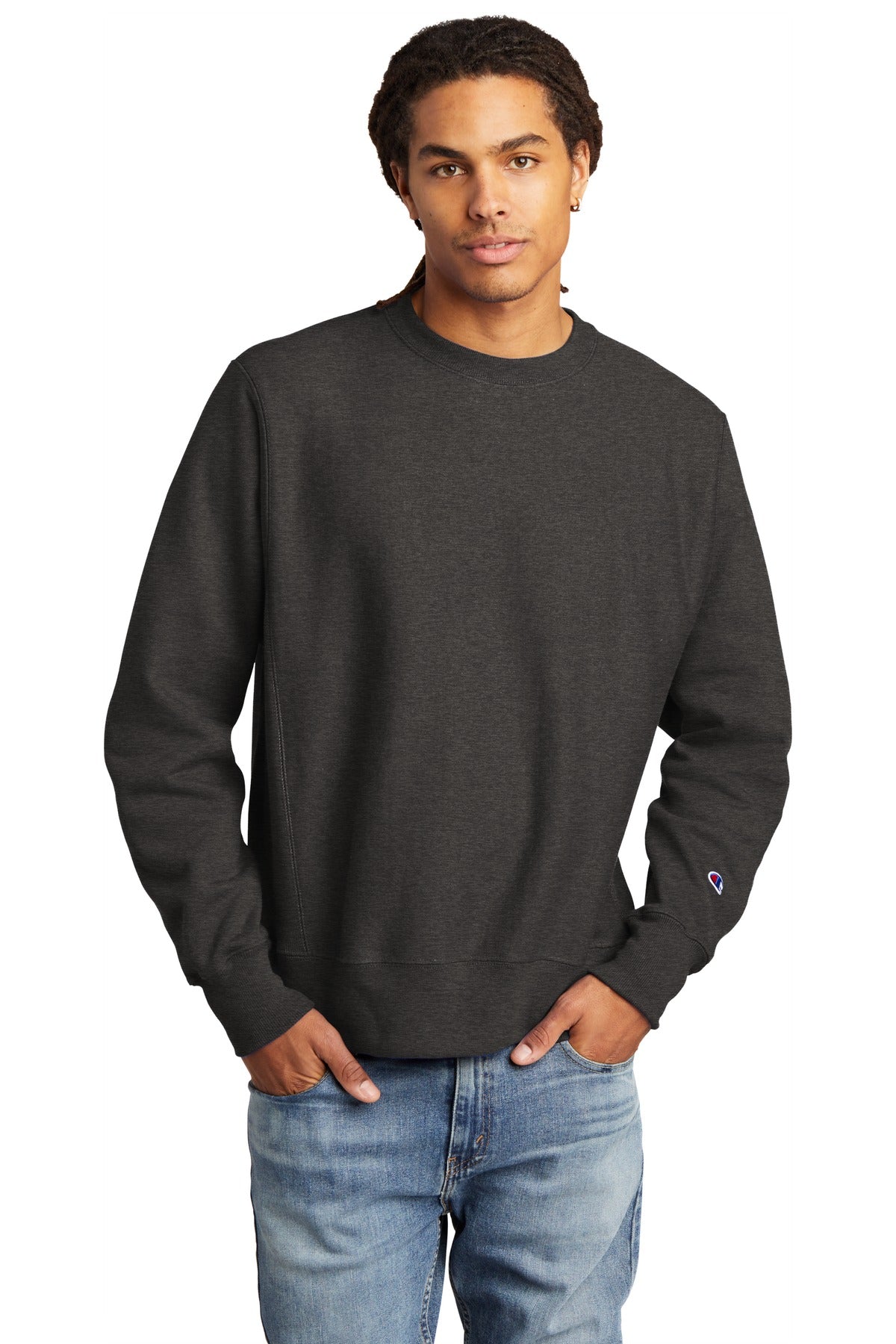 سويت شيرت Champion® Reverse Weave® برقبة دائرية S149
