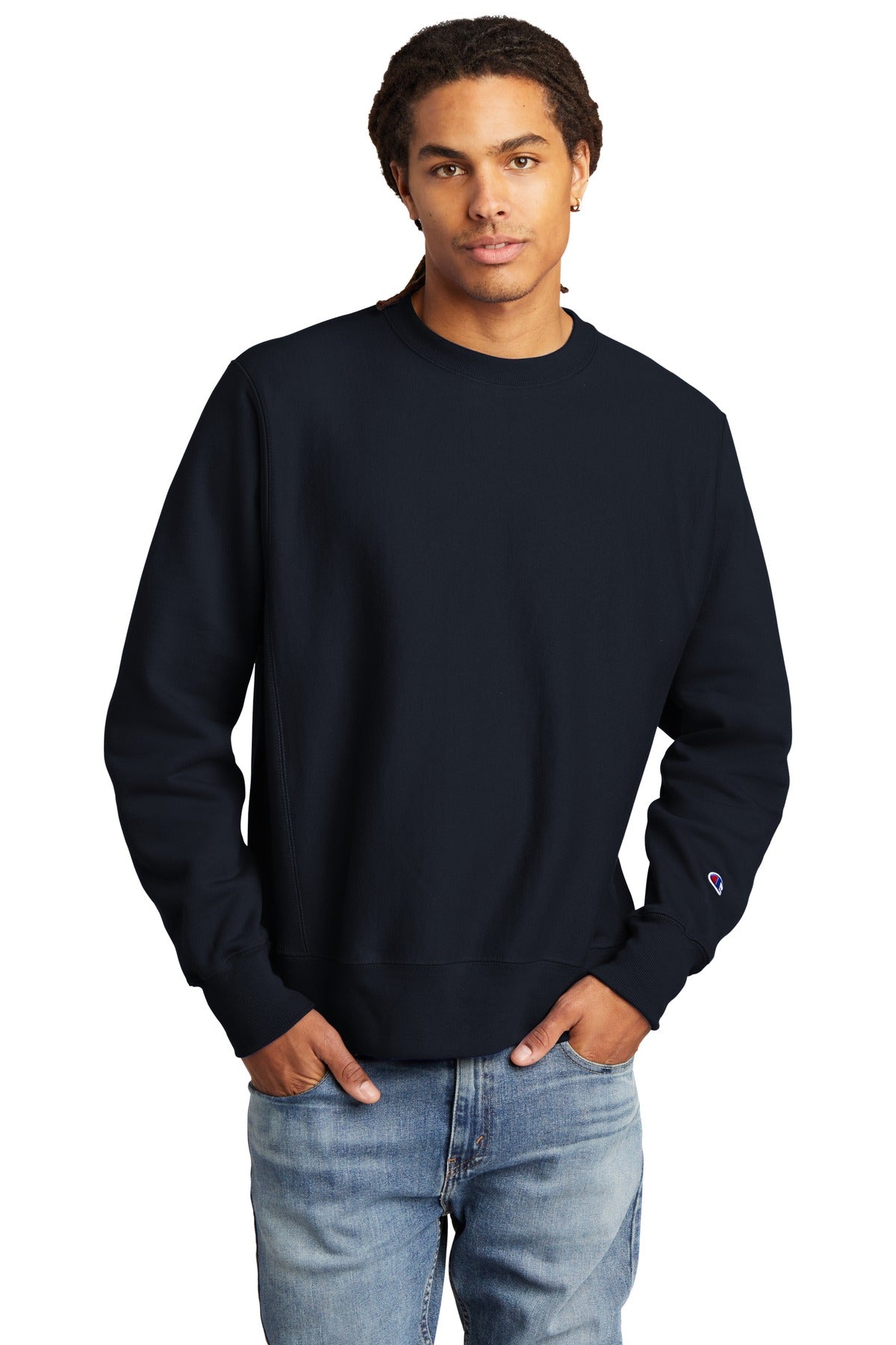 سويت شيرت Champion® Reverse Weave® برقبة دائرية S149