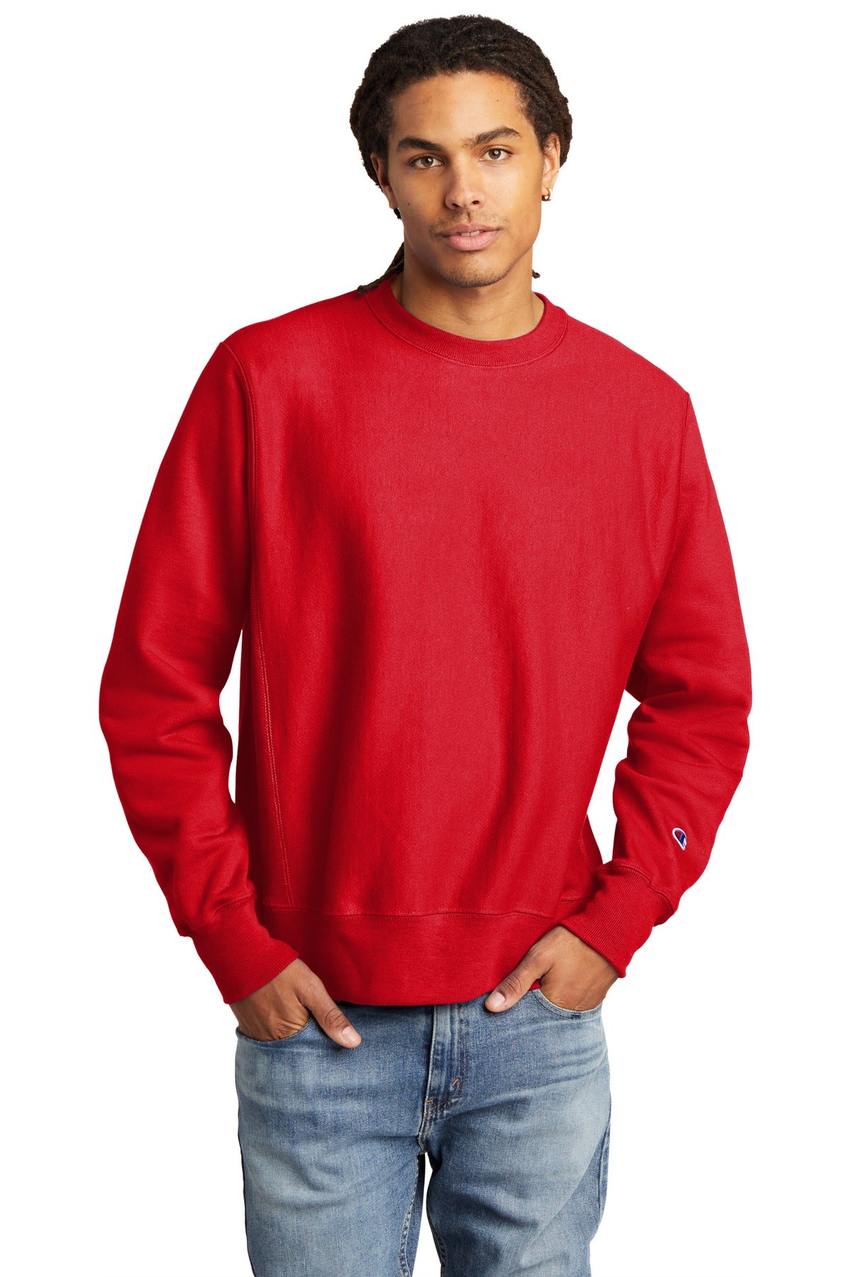 سويت شيرت Champion® Reverse Weave® برقبة دائرية S149