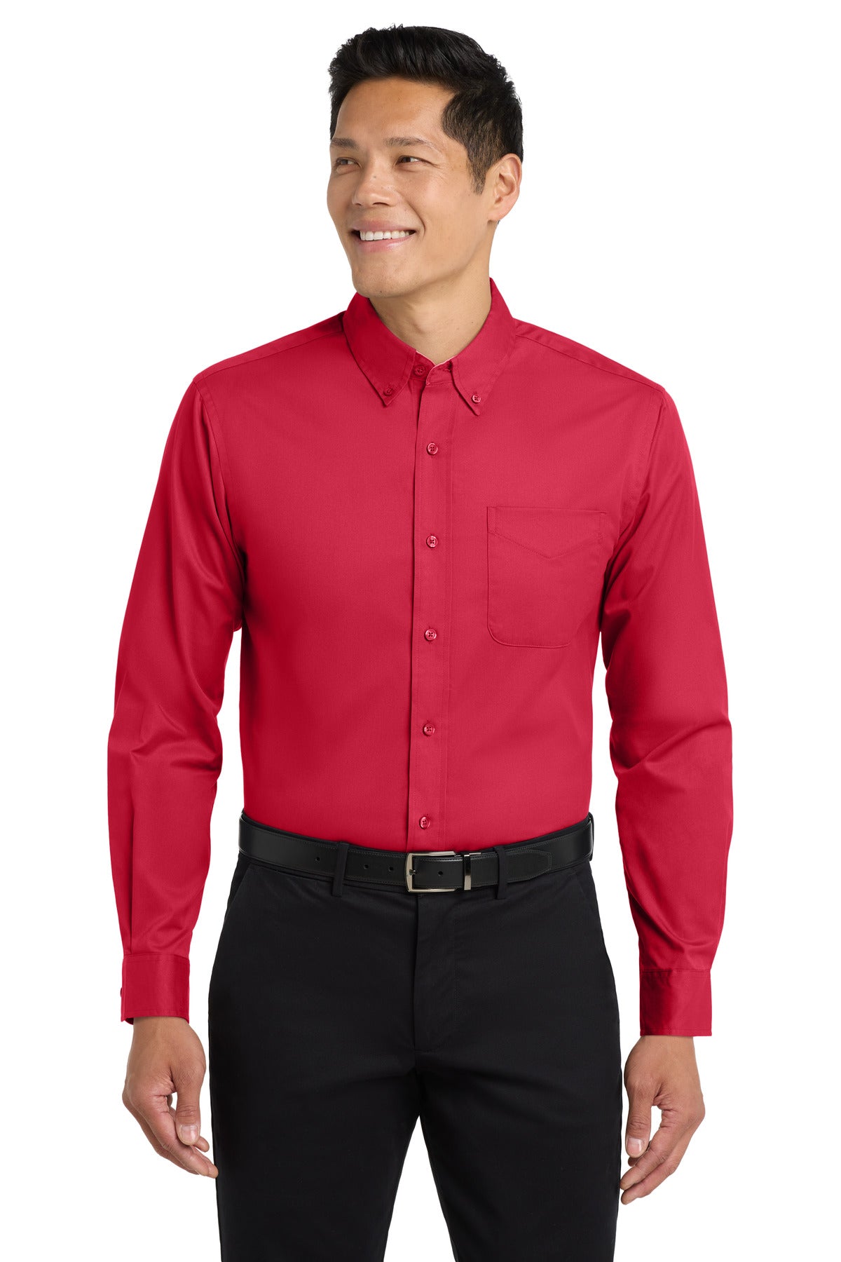 Port AuthorityÂ® Extended Size Long Sleeve Easy Care Shirt S608ES