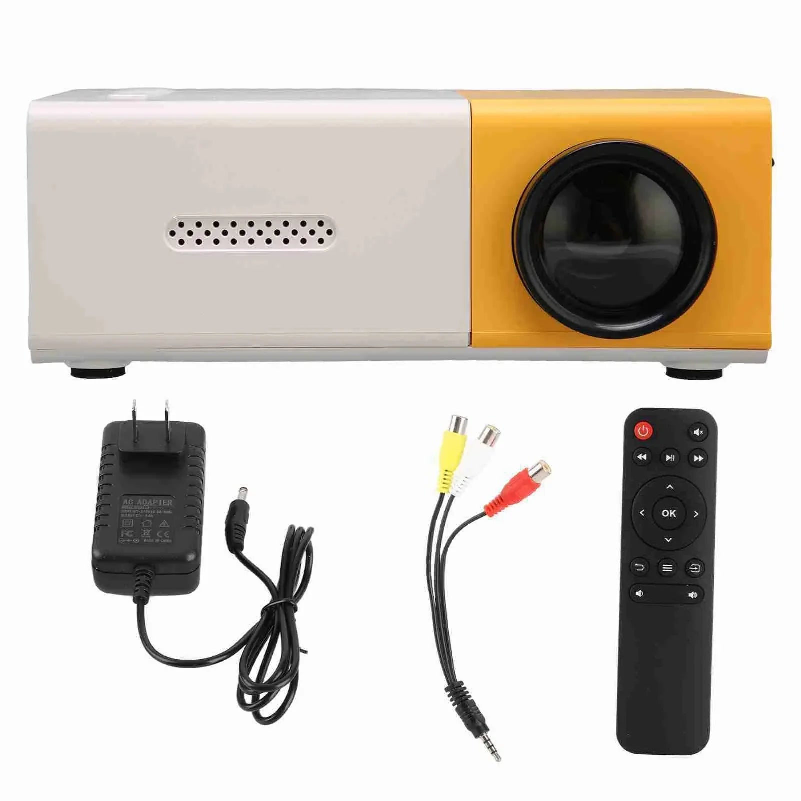 Smart Home Projector Mini Projector Smart HD 1080P HiFi Portable Movie Projector for USB HD Multimedia Interface Memory Card