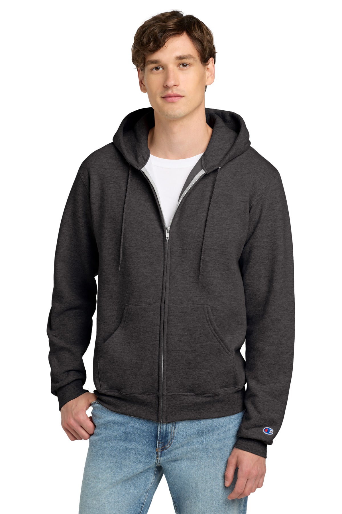 Sudadera con capucha y cremallera completa Champion® Powerblend®.S800