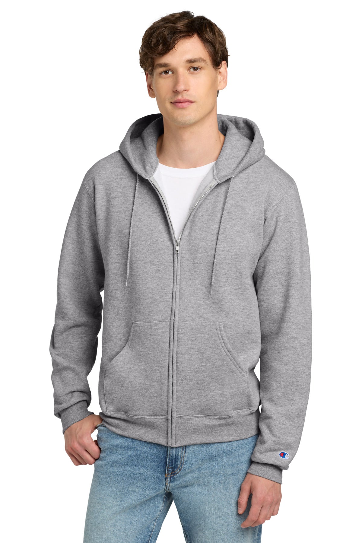 Sudadera con capucha y cremallera completa Champion® Powerblend®.S800