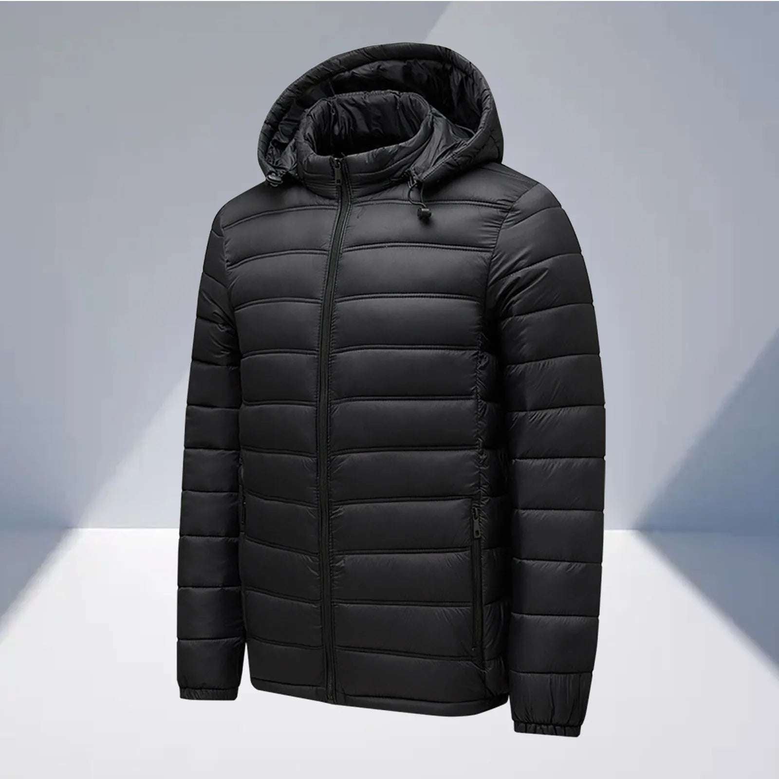 Men's Thick Coat Autumn And Winter Cotton Padded Jacket With Hooded De