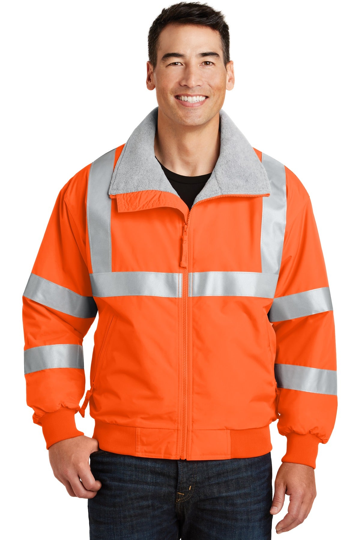Port AuthorityÂ® Enhanced Visibility Challengerâ„¢ Jacket with Reflective Taping.  SRJ754