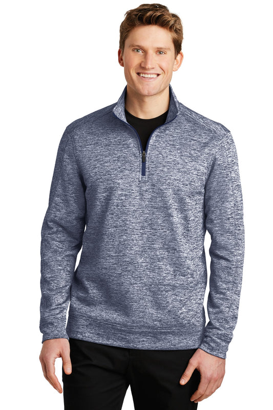 Sport-TekÂ® PosiChargeÂ® Electric Heather Fleece 1/4-Zip Pullover. ST226