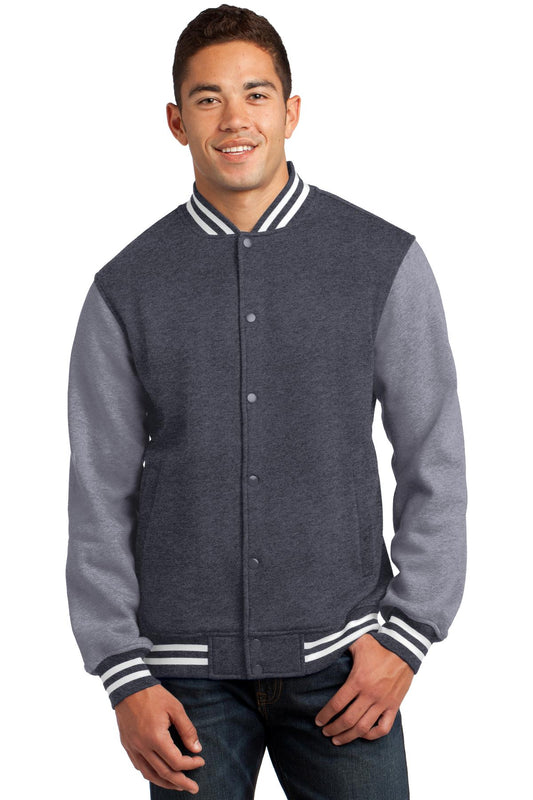 Sport-TekÂ® Fleece Letterman Jacket. ST270