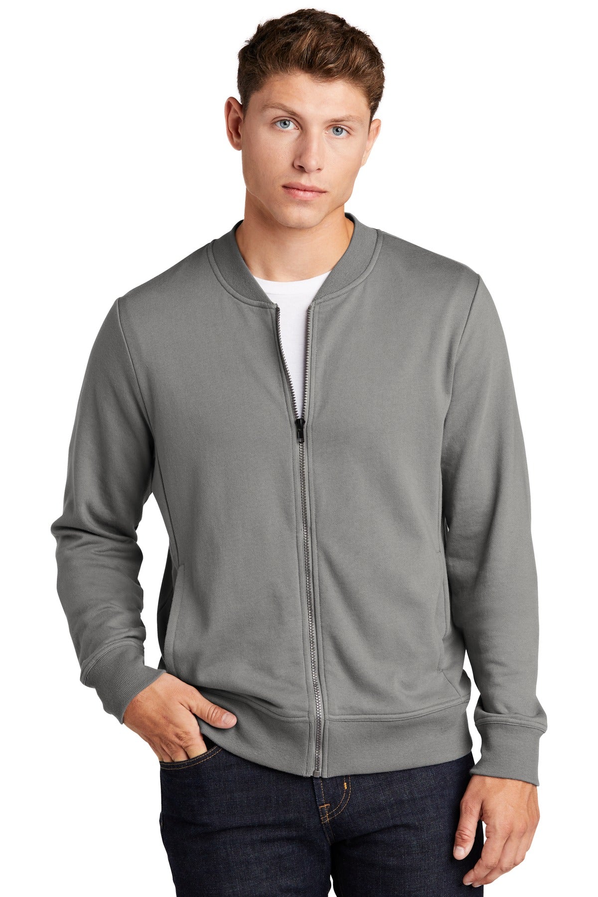 Sport-Tek Â® Lightweight French Terry Bomber. ST274
