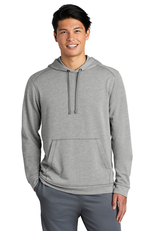 Sport-Tek Â® PosiCharge Â® Tri-Blend Wicking Fleece Hooded Pullover. ST296