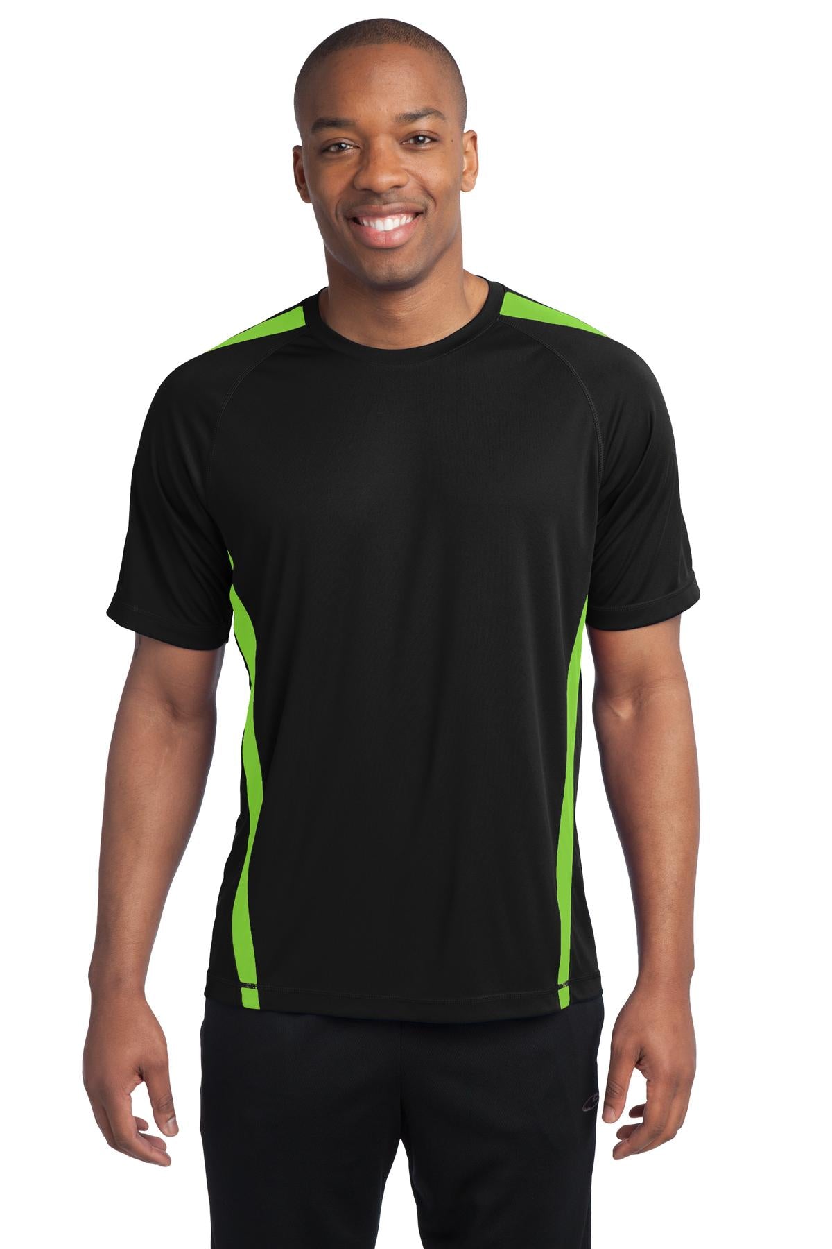 Sport-TekÂ® Colorblock PosiChargeÂ® Competitorâ„¢ Tee. ST351