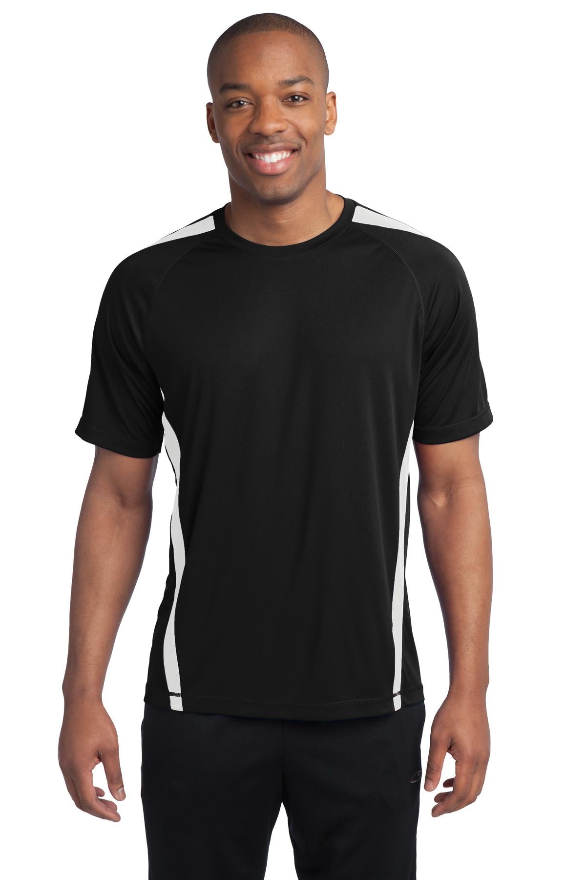 Sport-TekÂ® Colorblock PosiChargeÂ® Competitorâ„¢ Tee. ST351