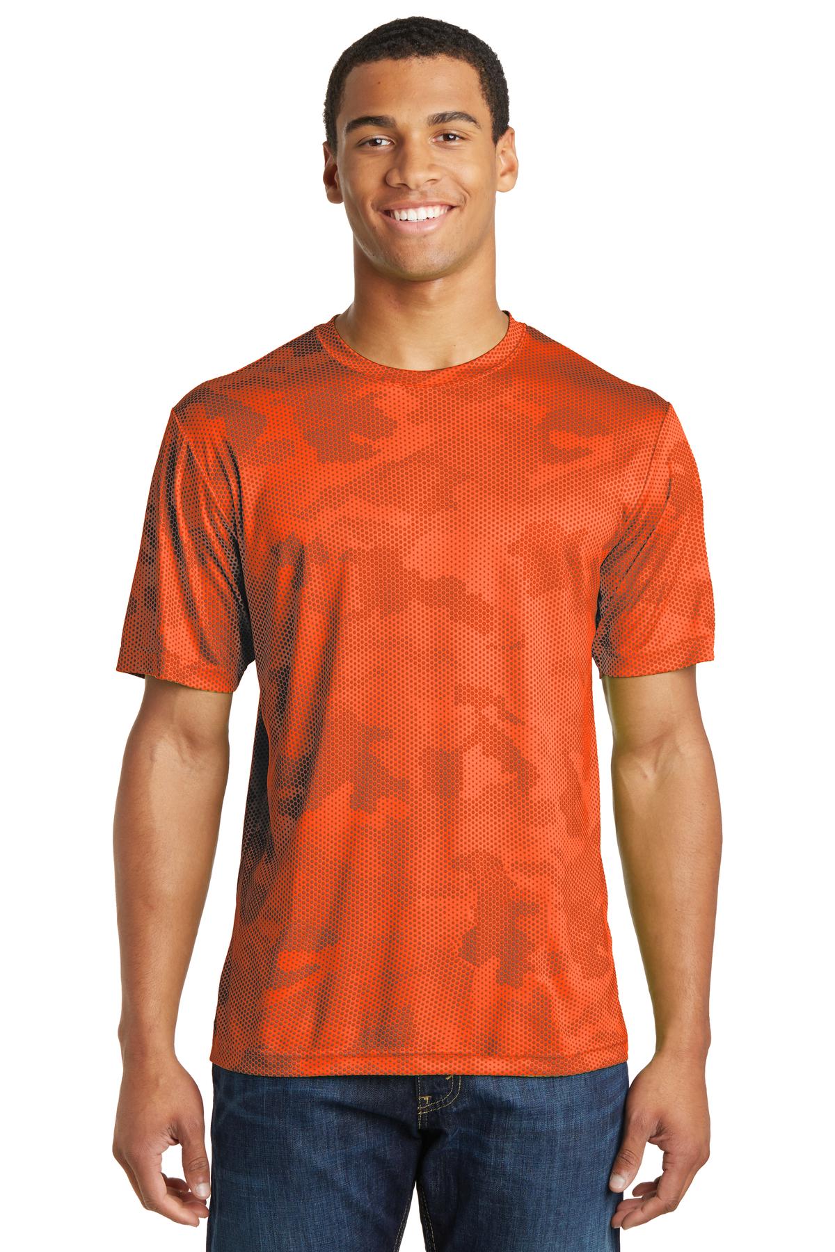 Sport-TekÂ® CamoHex Tee. ST370