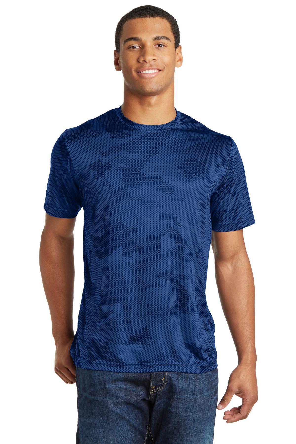 Sport-TekÂ® CamoHex Tee. ST370