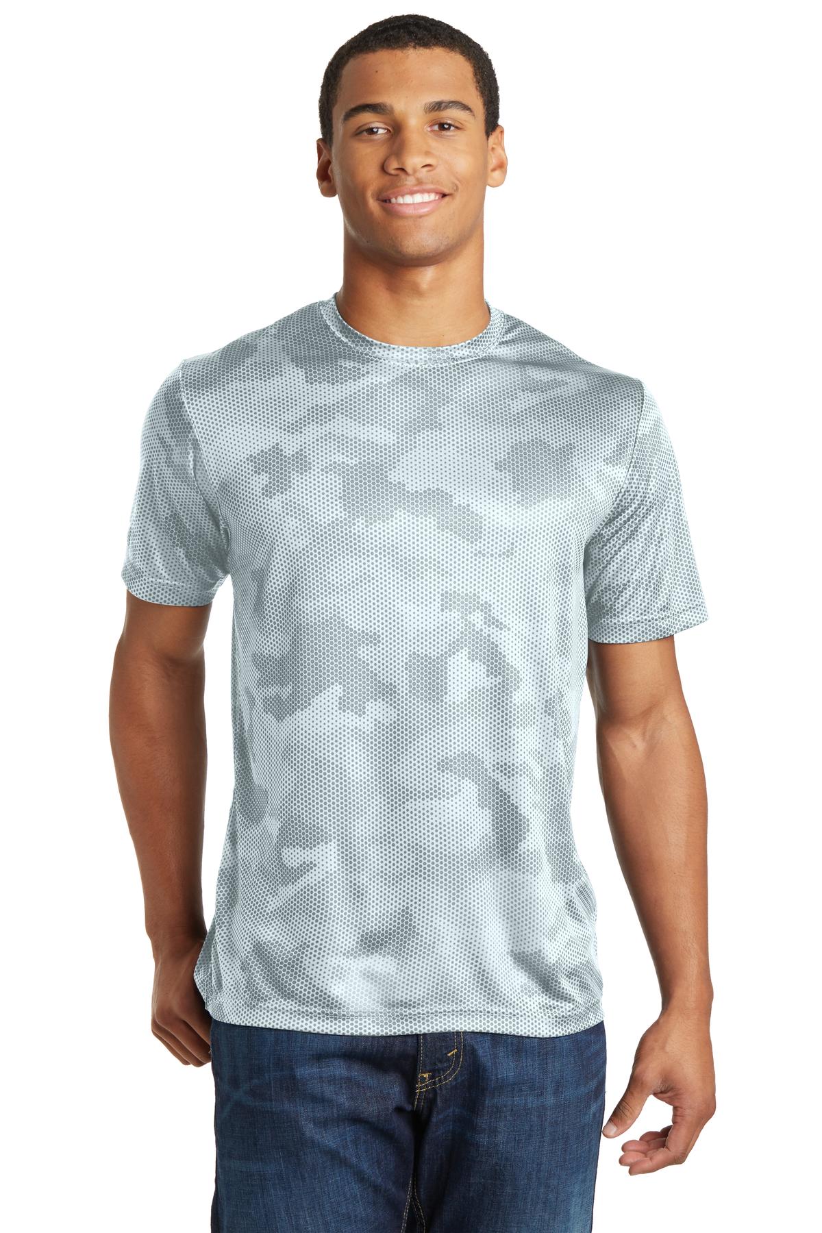 Sport-TekÂ® CamoHex Tee. ST370