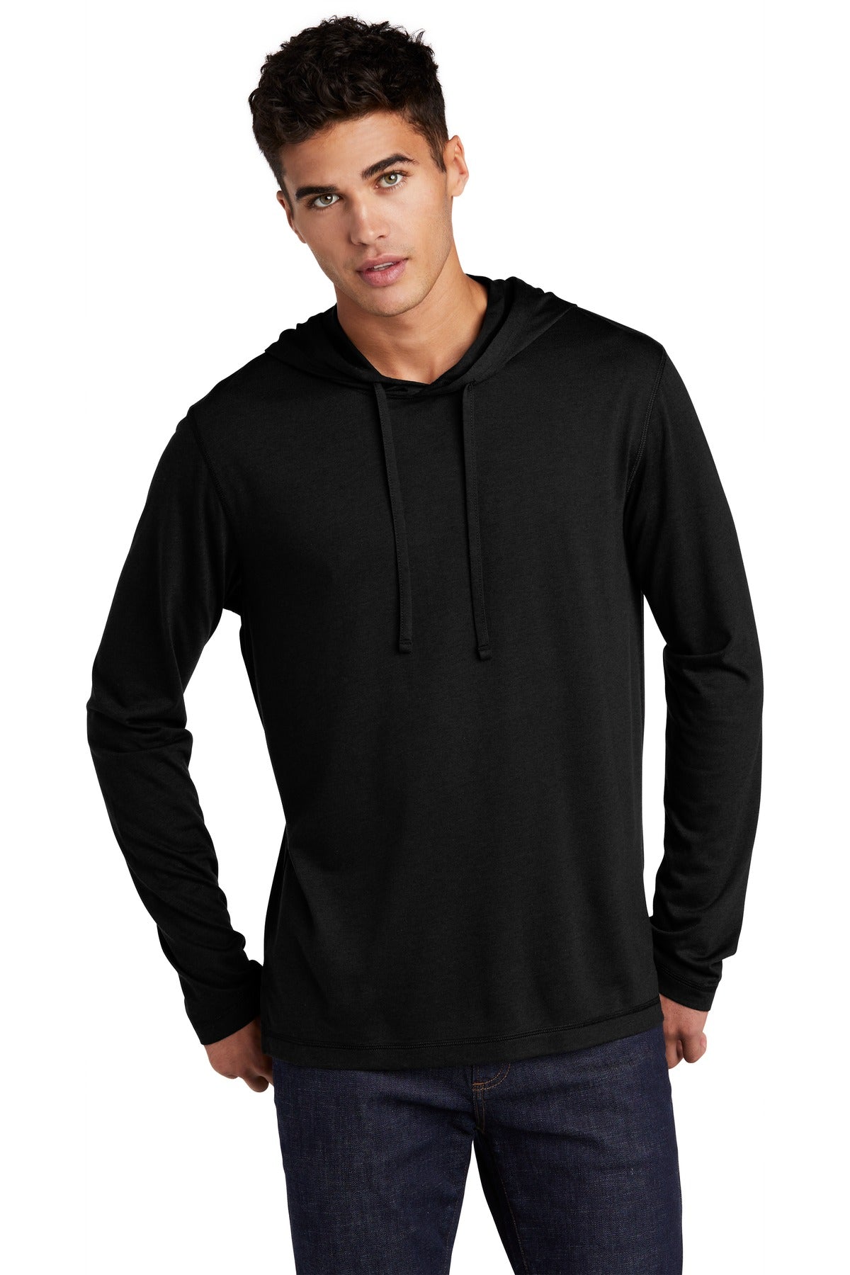 Sport-Tek Â® PosiCharge Â® Tri-Blend Wicking Long Sleeve Hoodie ST406