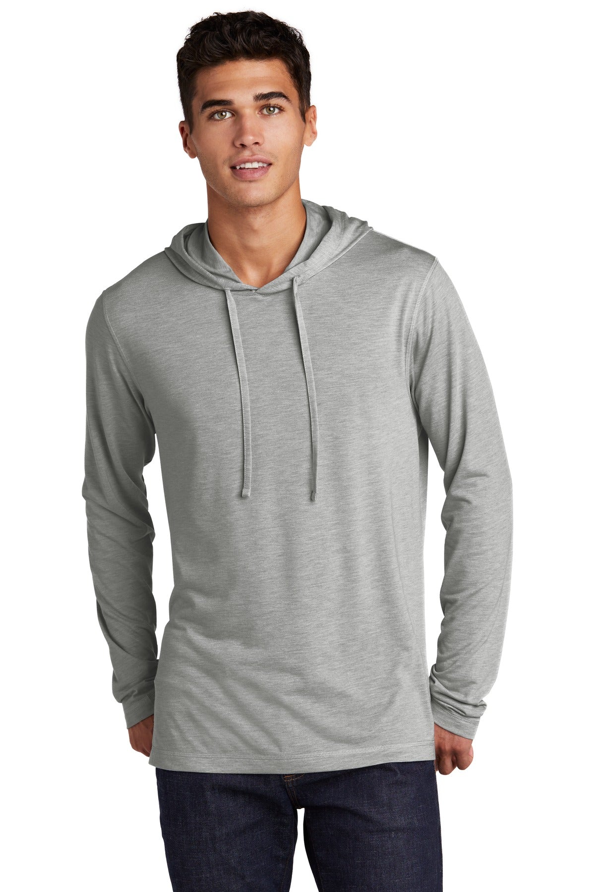 Sport-Tek Â® PosiCharge Â® Tri-Blend Wicking Long Sleeve Hoodie ST406
