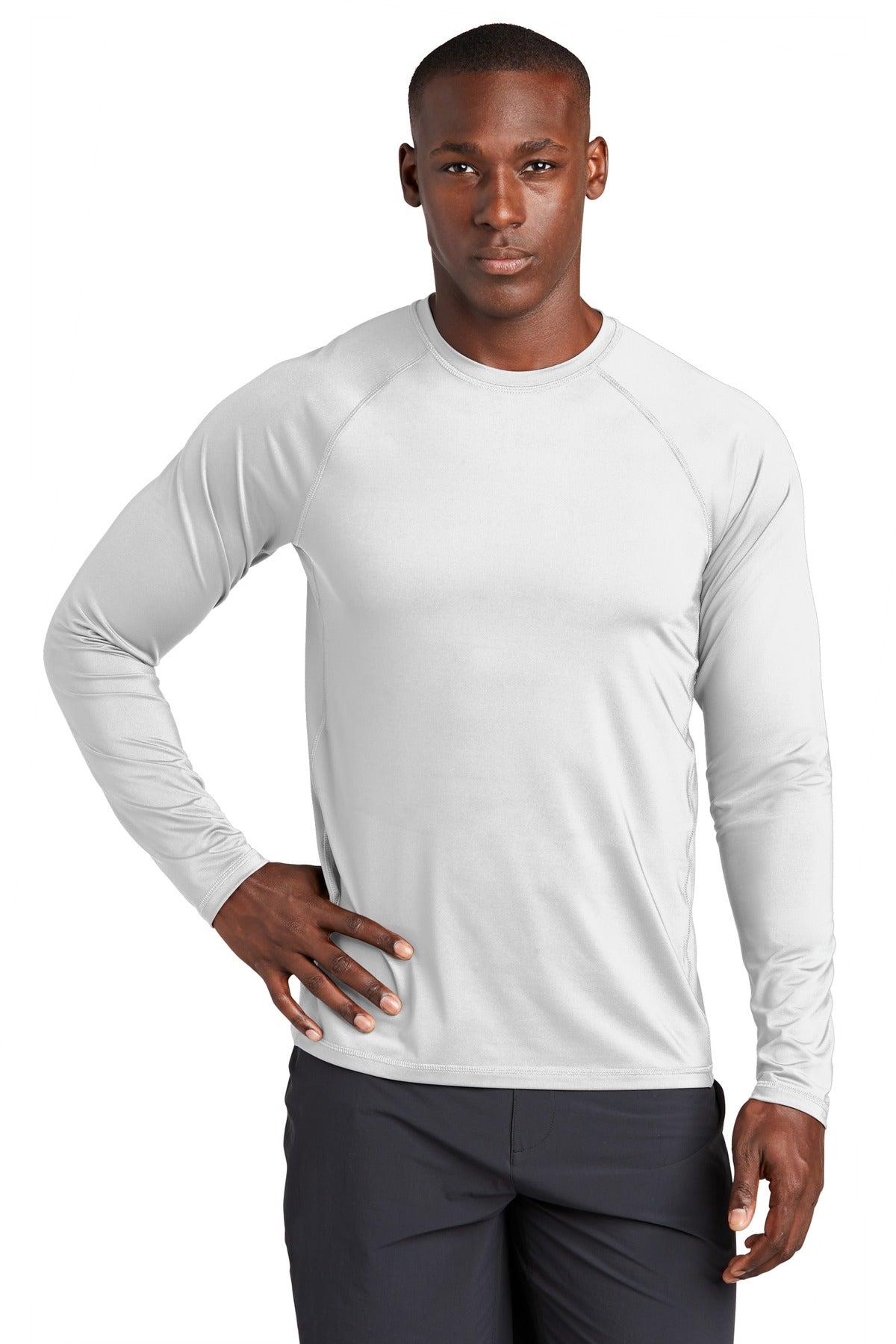 Sport-Tek Â® Long Sleeve Rashguard Tee. ST470LS