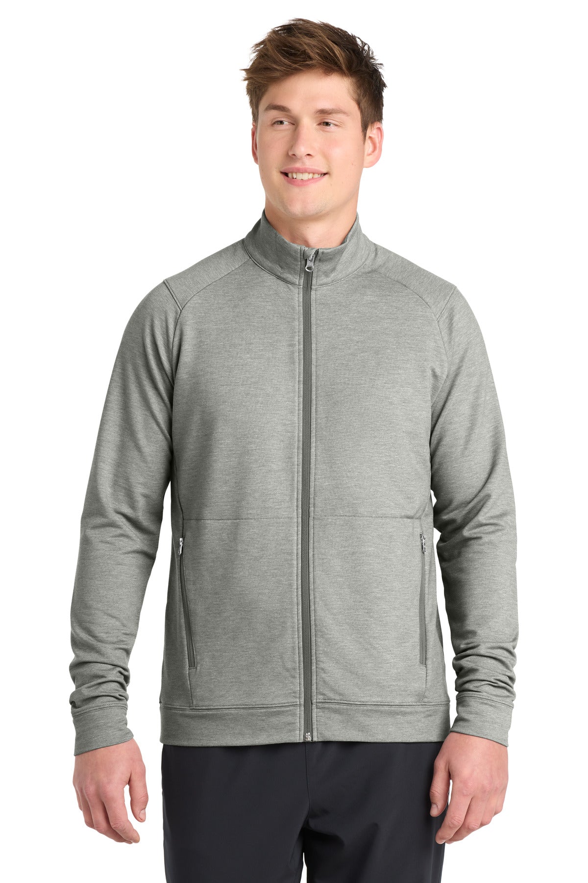 Sport-TekÂ® Sport-WickÂ® Flex Fleece Full-Zip. ST560
