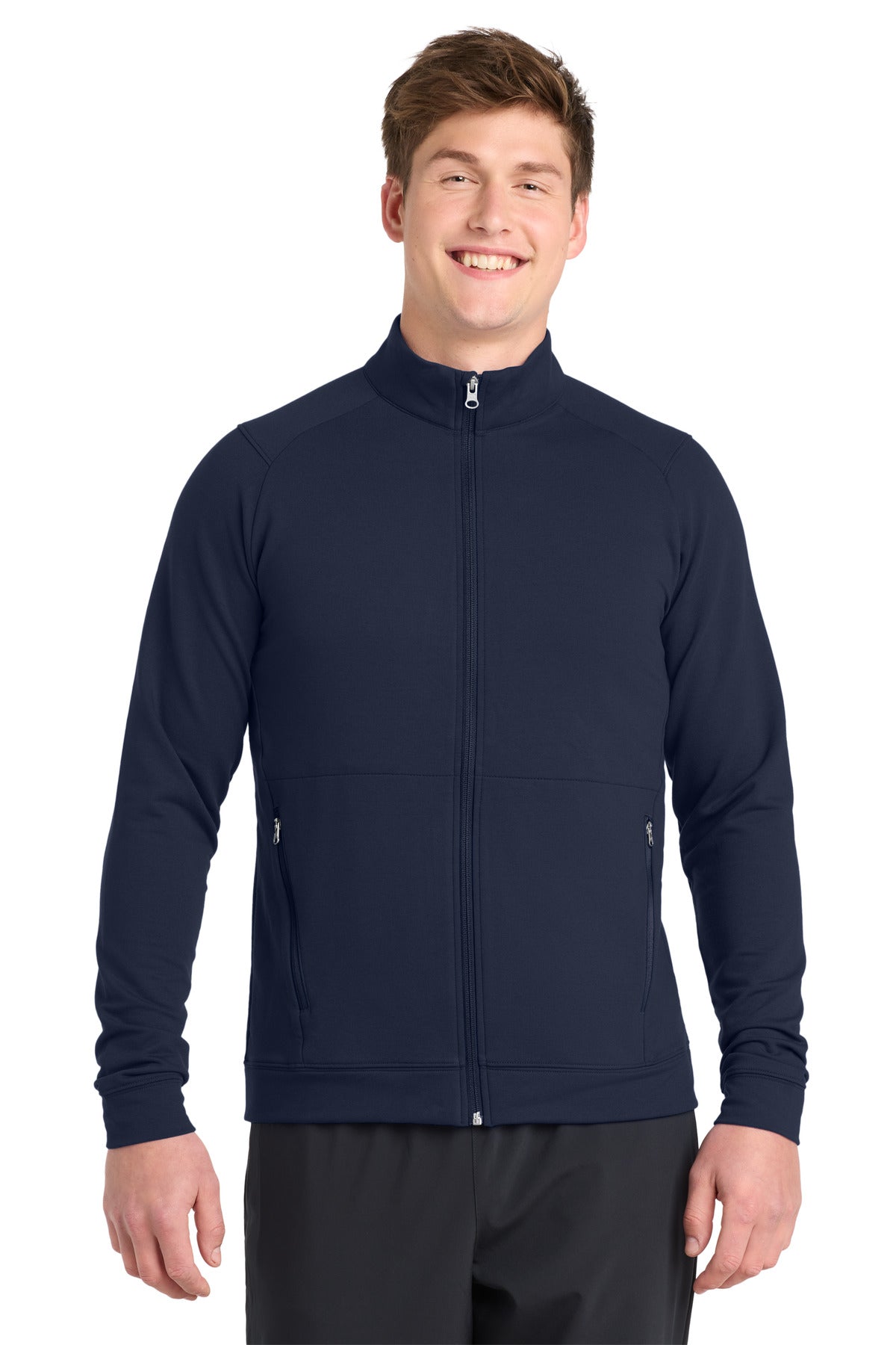 Sport-TekÂ® Sport-WickÂ® Flex Fleece Full-Zip. ST560