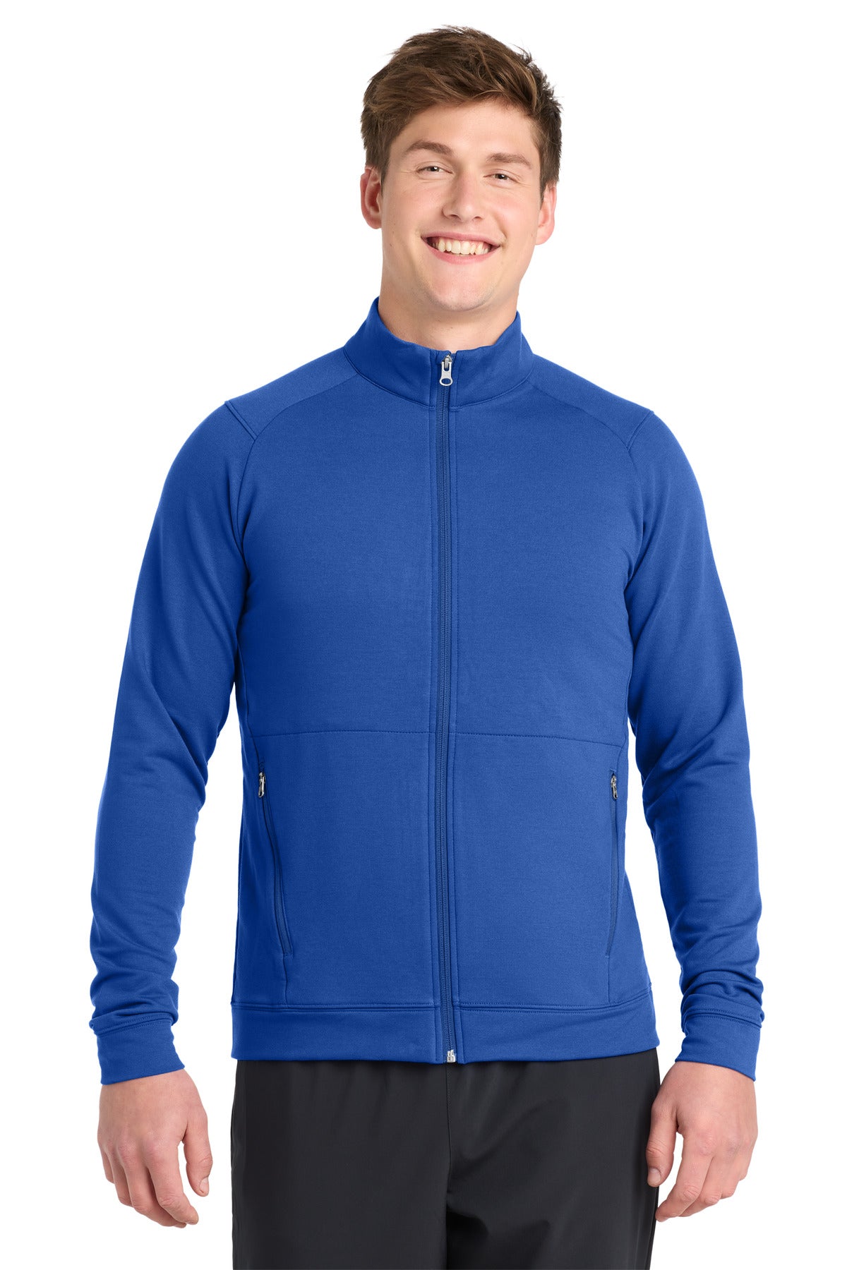 Sport-TekÂ® Sport-WickÂ® Flex Fleece Full-Zip. ST560