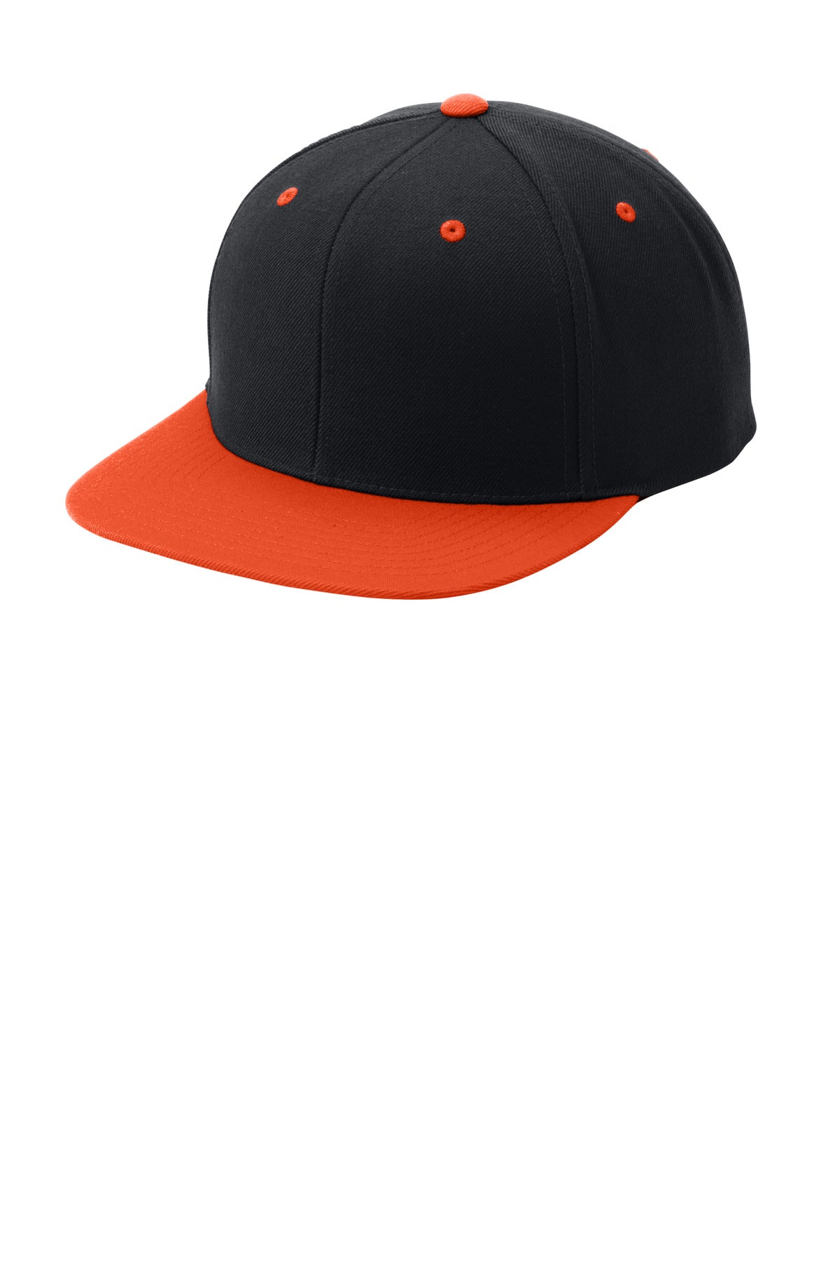 Sport-TekÂ® YP ClassicsÂ® Flat Bill Snapback Cap. STC19