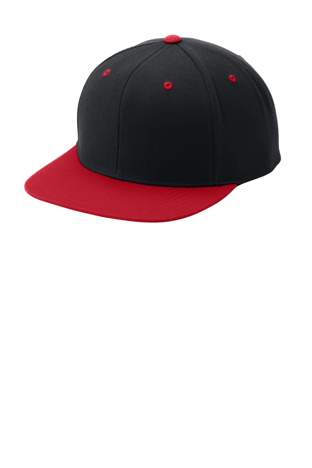 Sport-TekÂ® YP ClassicsÂ® Flat Bill Snapback Cap. STC19