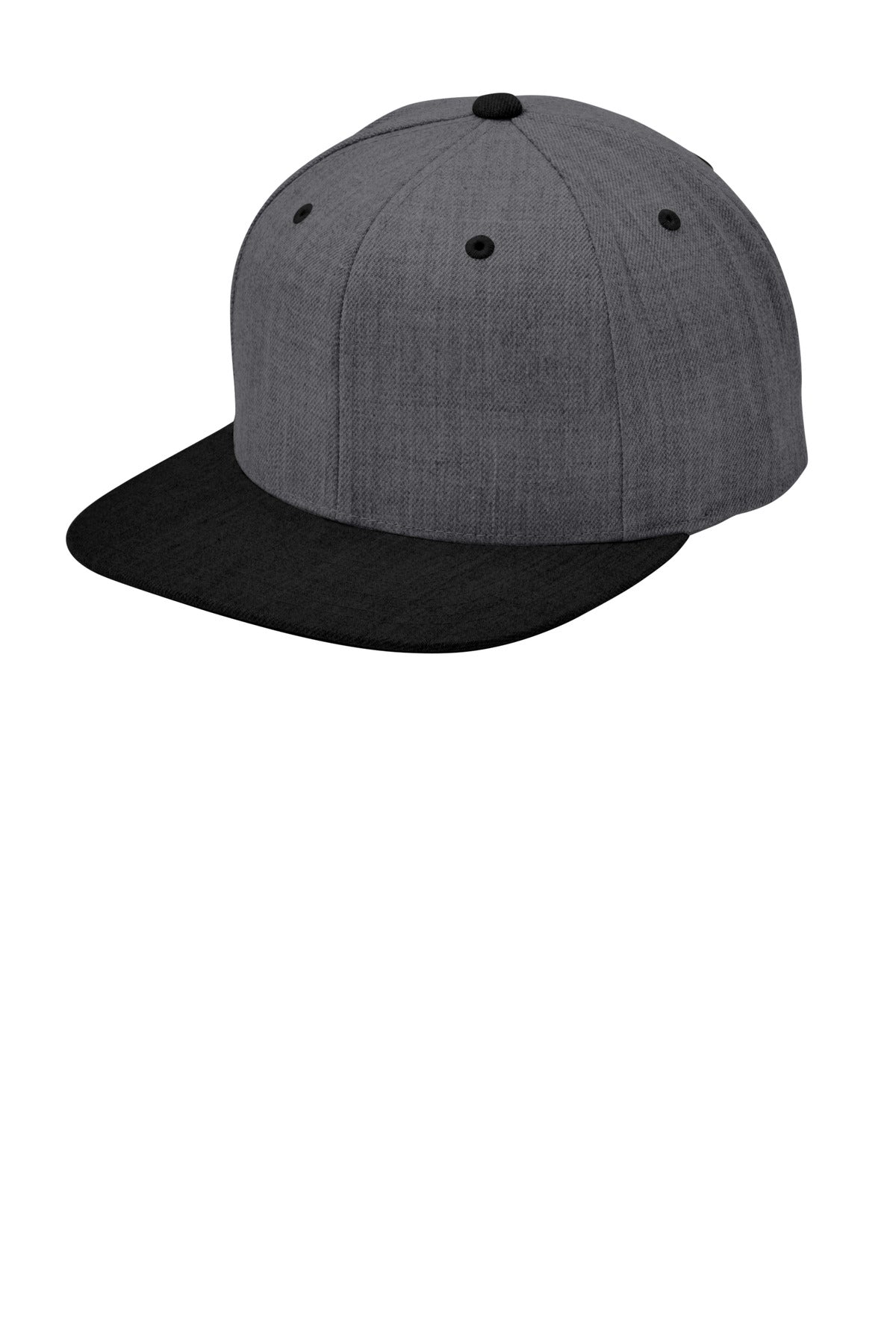 Sport-TekÂ® YP ClassicsÂ® Flat Bill Snapback Cap. STC19