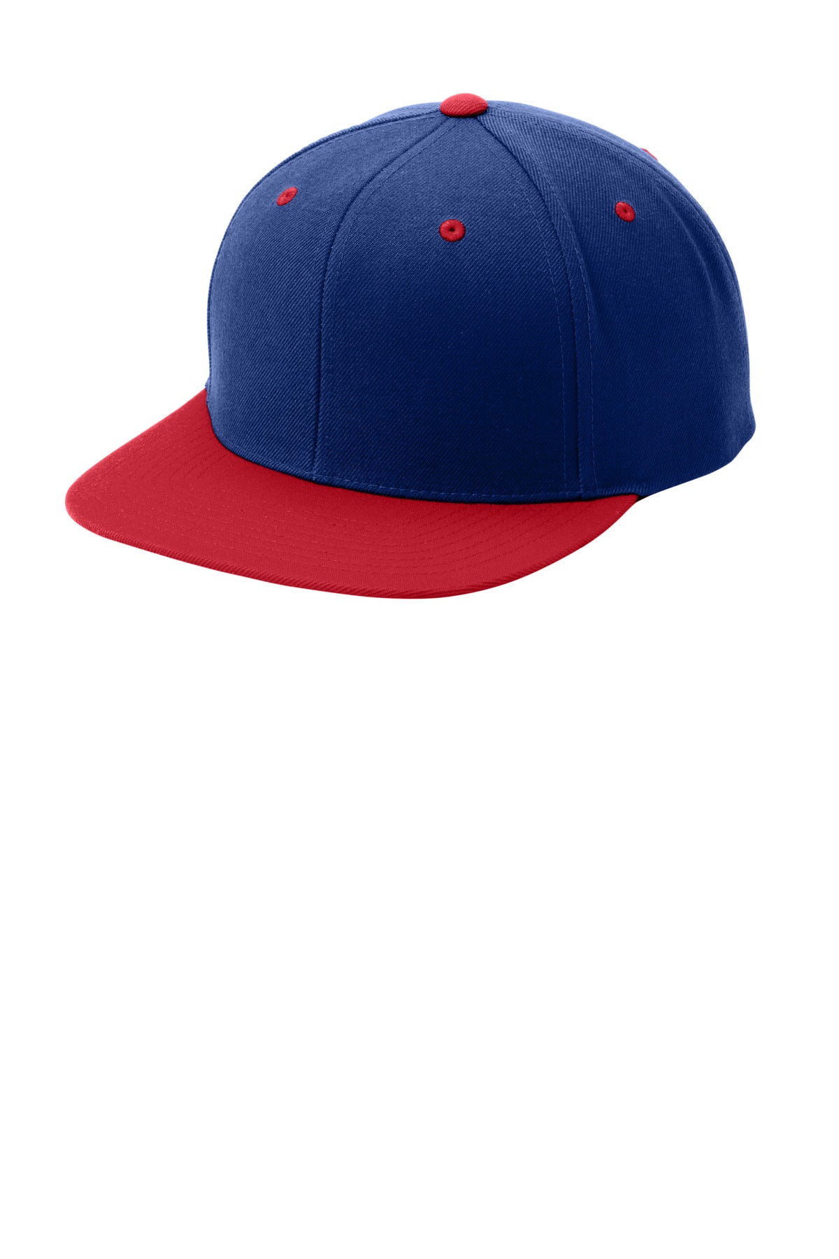 Sport-TekÂ® YP ClassicsÂ® Flat Bill Snapback Cap. STC19