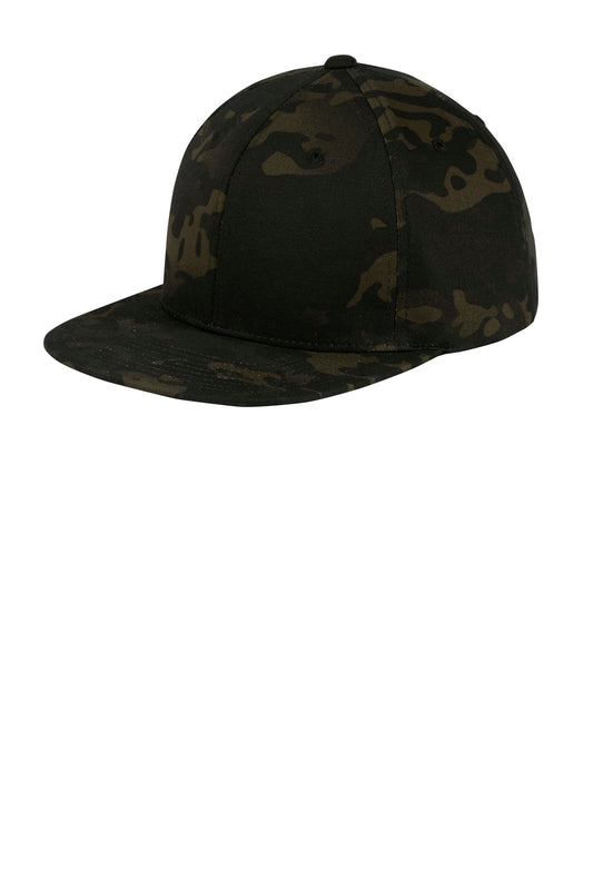Sport-TekÂ® YP ClassicsÂ® Flat Bill Snapback Cap. STC19