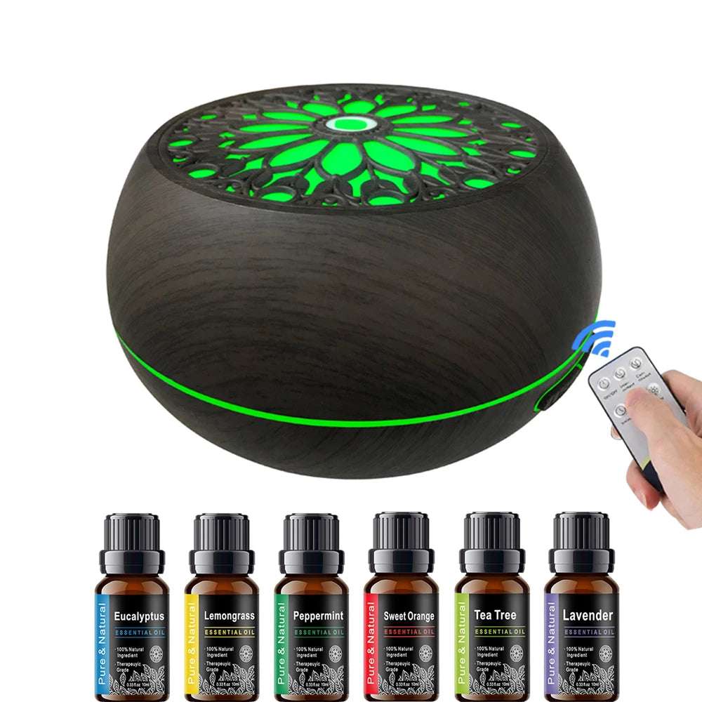 Diffuser For Home 550ml Smart Diffuser with 6 Oils  App Remote Custom Timer  RGB Lighting for Modern Home Decor