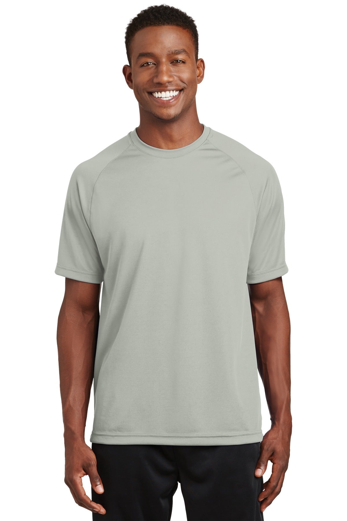 Sport-TekÂ® Dry ZoneÂ® Short Sleeve Raglan T-Shirt. T473