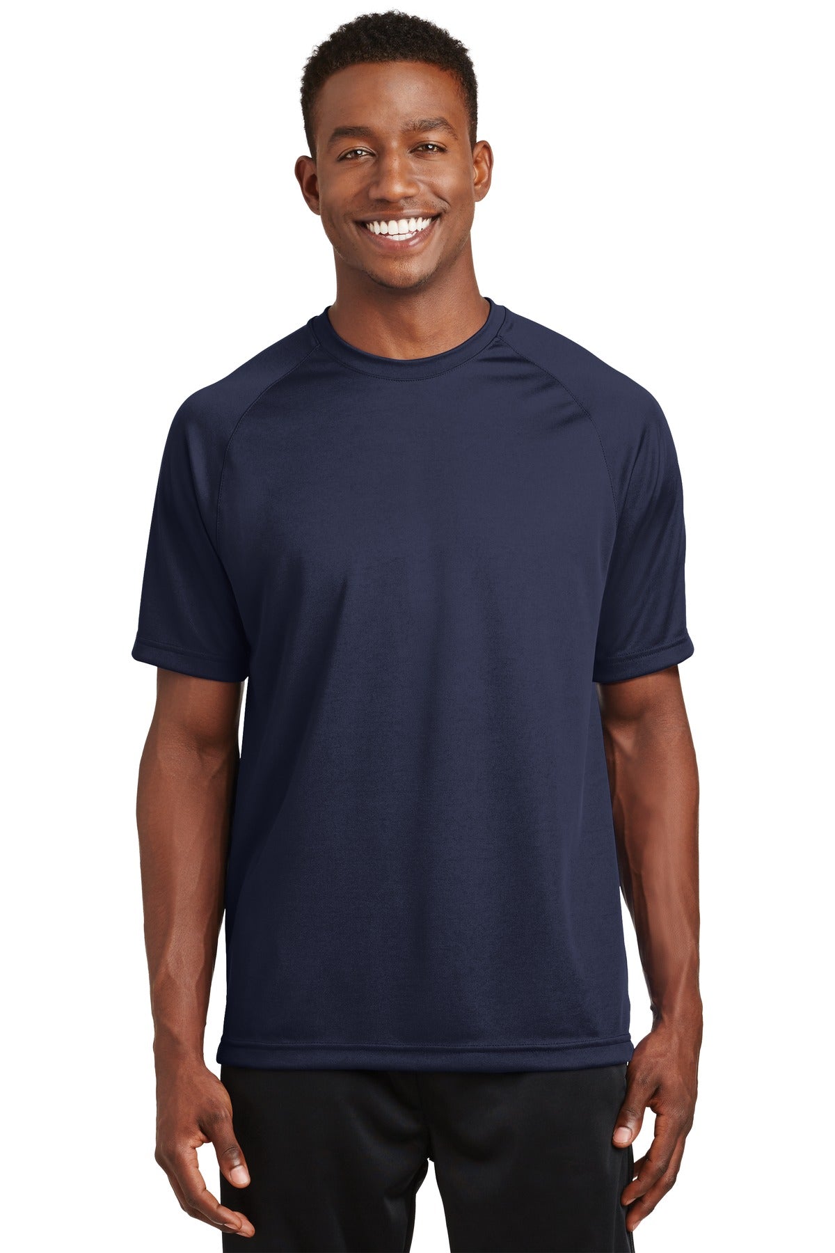 Sport-TekÂ® Dry ZoneÂ® Short Sleeve Raglan T-Shirt. T473