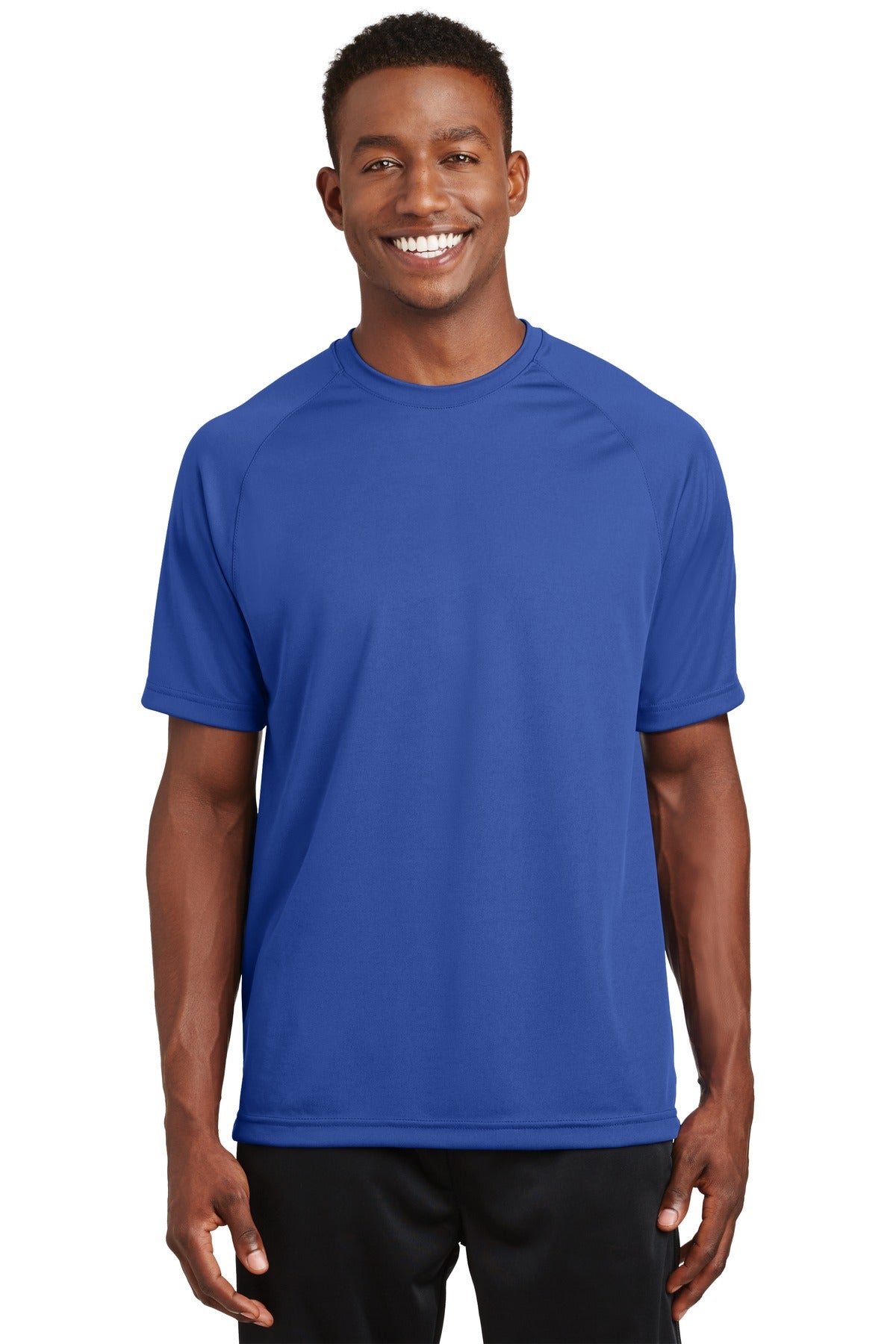 Sport-TekÂ® Dry ZoneÂ® Short Sleeve Raglan T-Shirt. T473