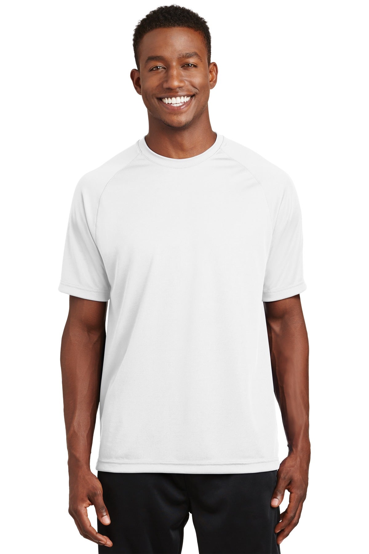 Sport-TekÂ® Dry ZoneÂ® Short Sleeve Raglan T-Shirt. T473